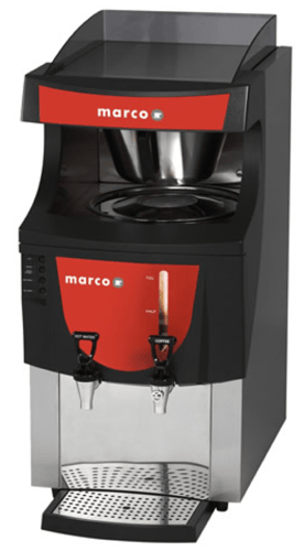 The Marco Qwikbrew is one of our more affordable office coffee machines